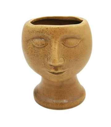 Stoneware Head Pot | Ink You