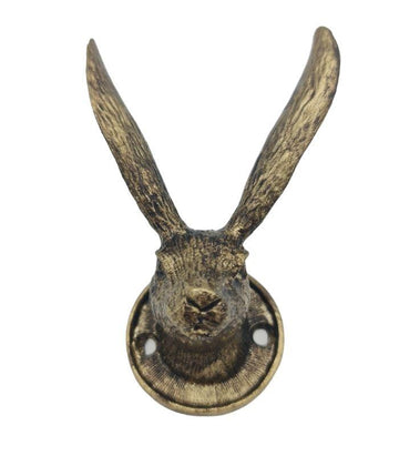Pewter Rabbit Hook - Antique Gold | Ink You