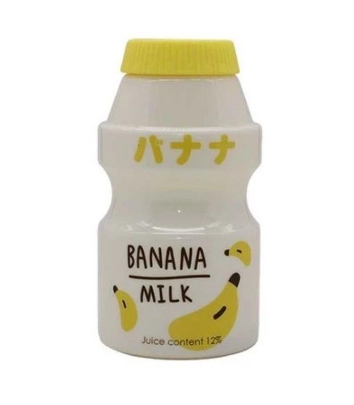 Water Bottle Banana Milk Kawaii Opaque Water Bottle 480ml