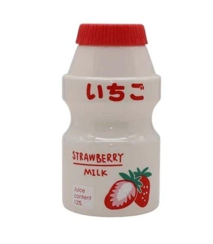Strawberry Milk Kawaii Opaque Water Bottle 480ml | Ink You