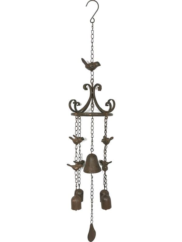 Wind Chime Cast Iron Bird Wind Chime